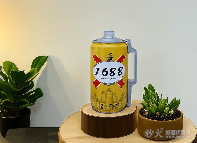 捞巴赫1688精酿啤酒2L