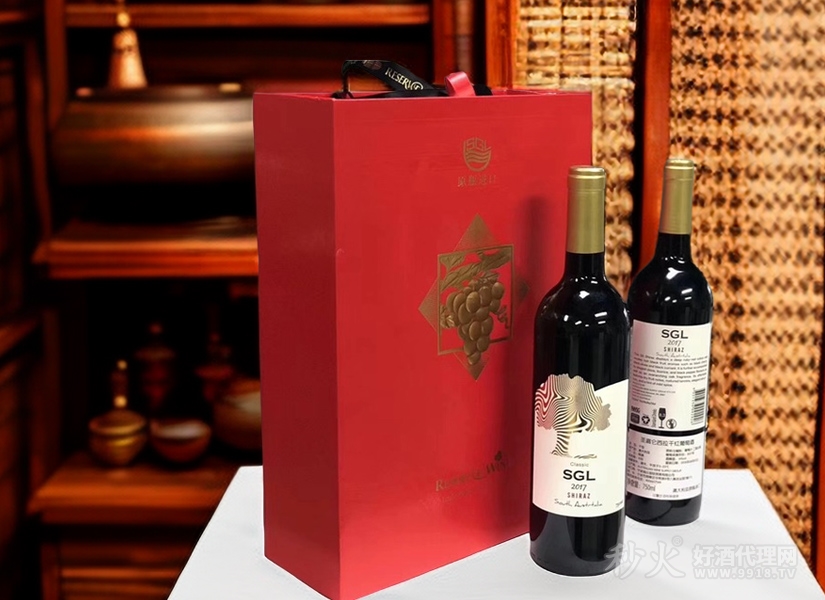澳洲圣嘉仑西拉干红葡萄酒