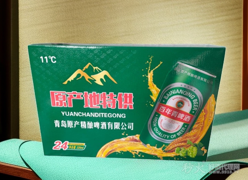 百年青精酿啤酒