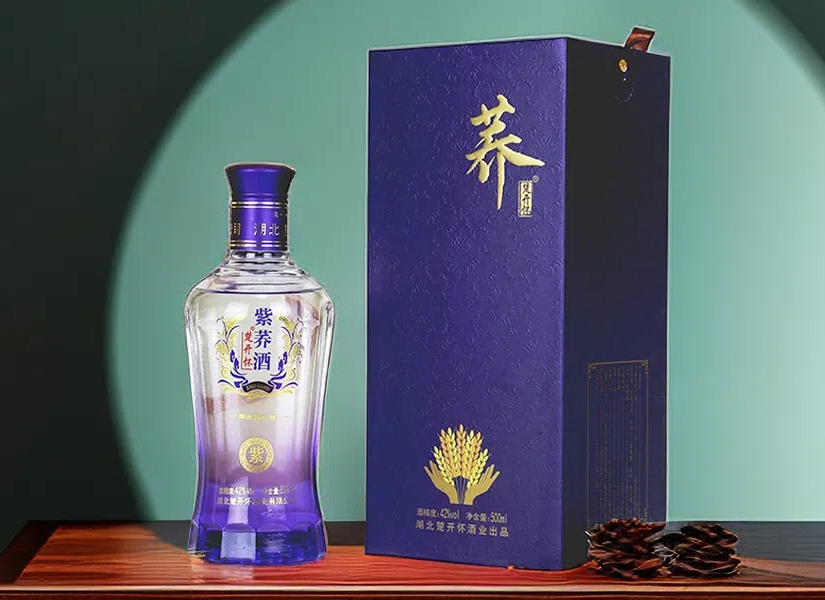 楚开怀紫荞酒，完美结合传统与现代工艺