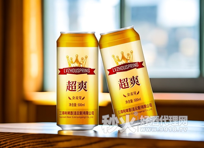 三得利超爽原浆啤酒