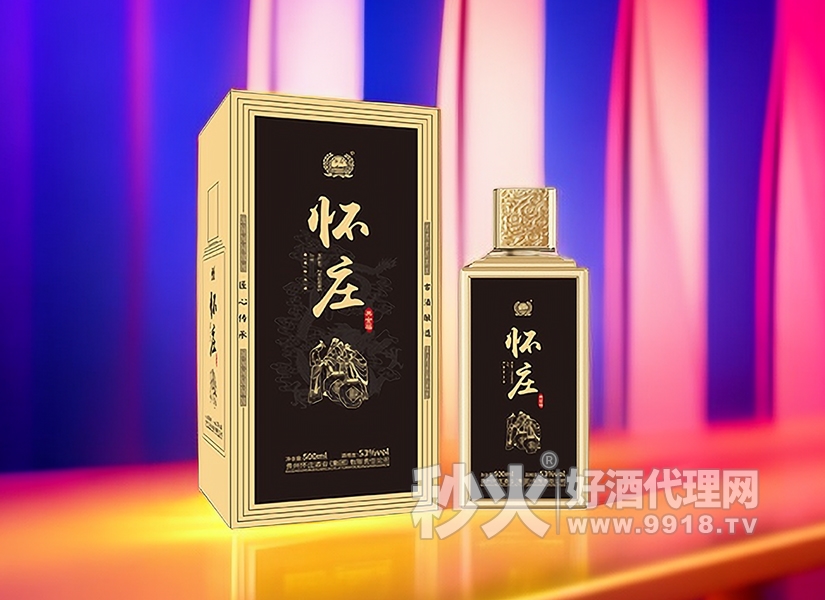 怀庄黑金酱酒，遵循古法传承，精心酿造