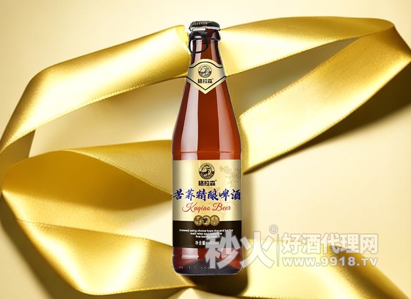 格拉森苦荞精酿啤酒450ml