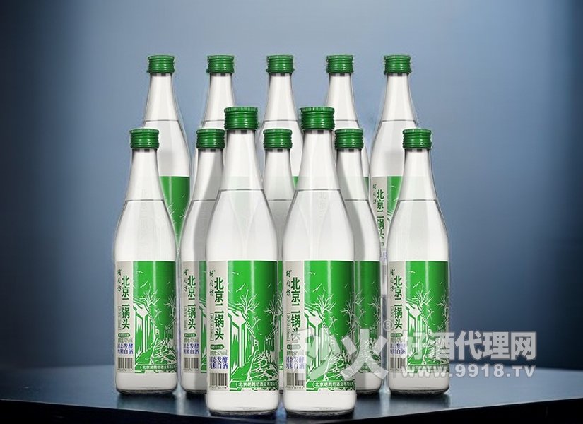 胡同坊北京二锅头绿标