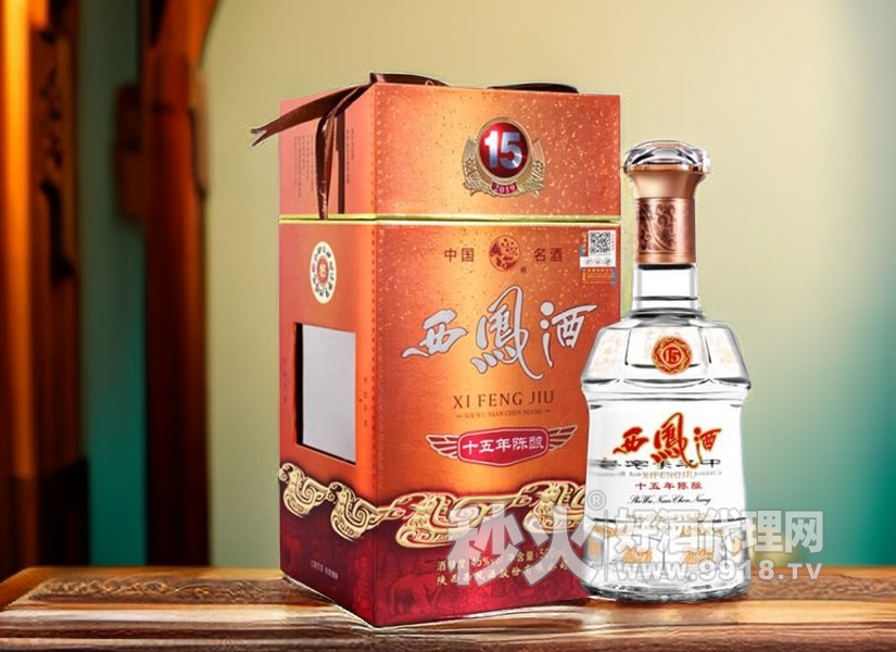 45°西凤十五年陈酿白酒