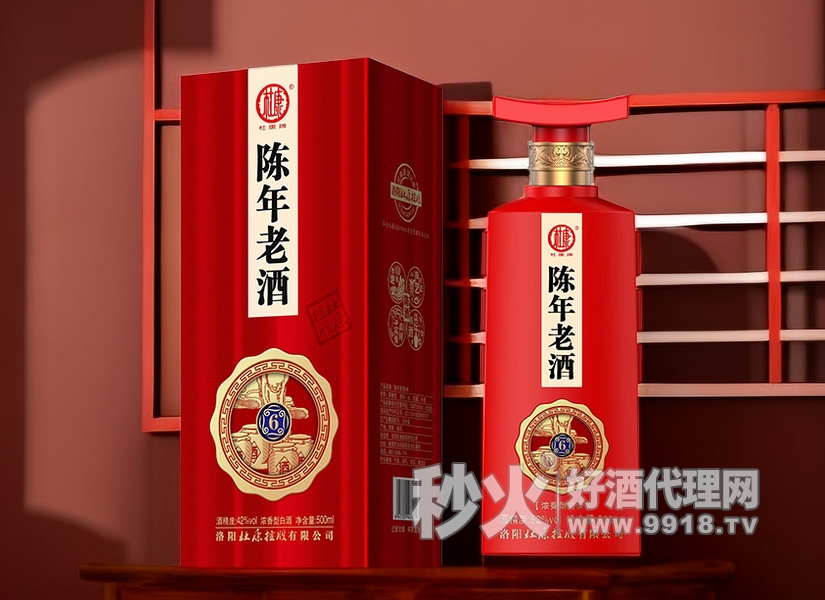 杜康陈年老酒6年42度