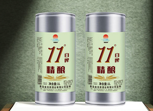 青濰冰11度白啤,口感清爽，泡沫綿密細膩
