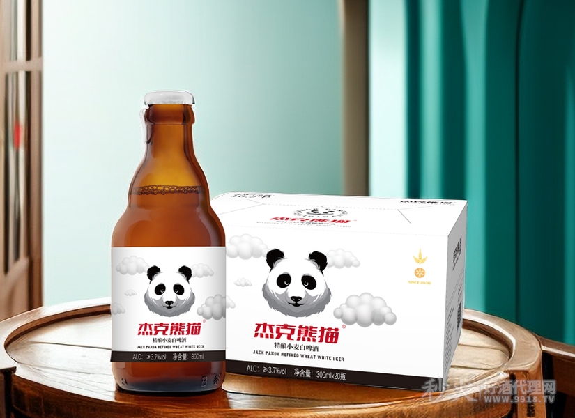 杰克熊猫小麦精酿啤酒