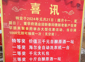 衡水董学府酒业有限公司举办新春答谢会，圆满结束
