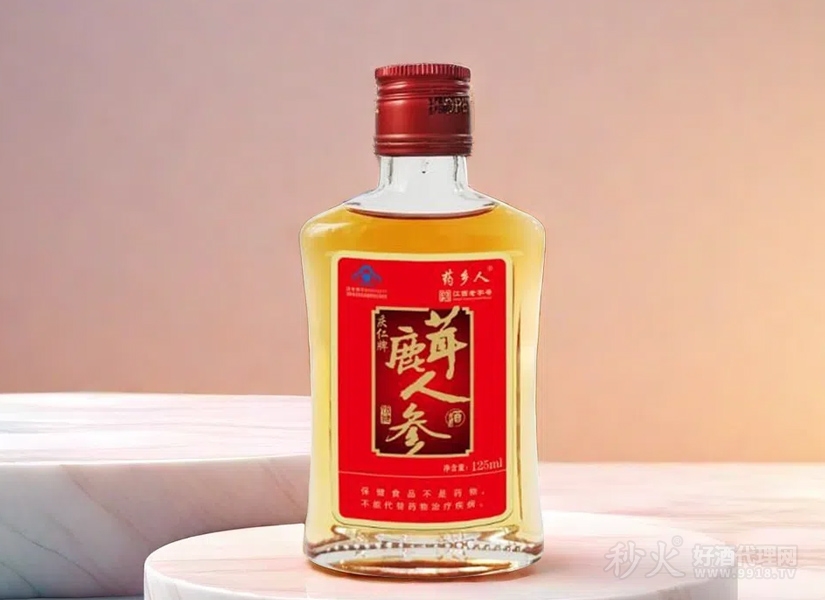 鹿茸人参酒