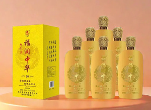 河北迎春福润中华酒，北国之馈，福润之韵