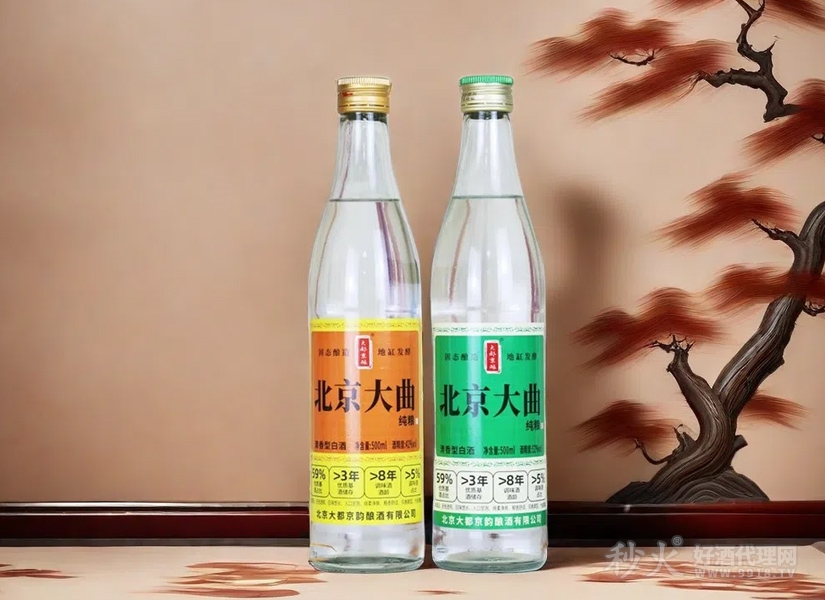 大都京韵北京大曲清香型白酒