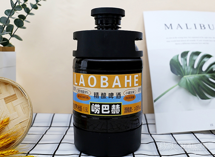 捞巴赫精酿啤酒1.5L