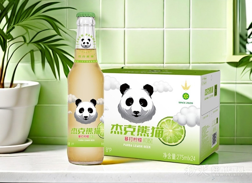 杰克熊猫暴打柠檬啤酒