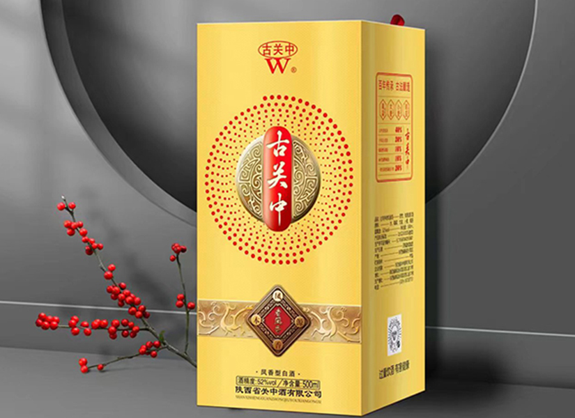 古关中凤香型白酒，入口醇厚，粮香愉悦