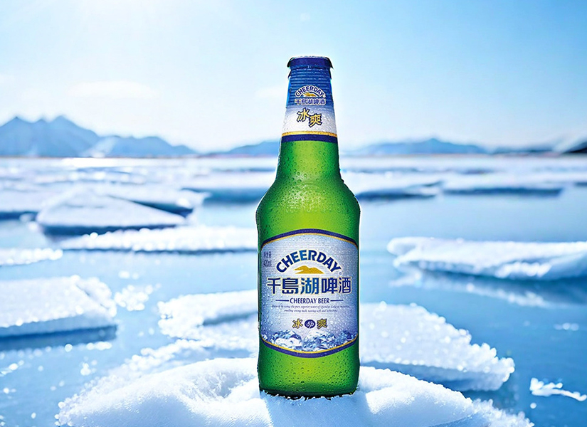 千岛湖冰爽啤酒，低度原生态，淡爽口感