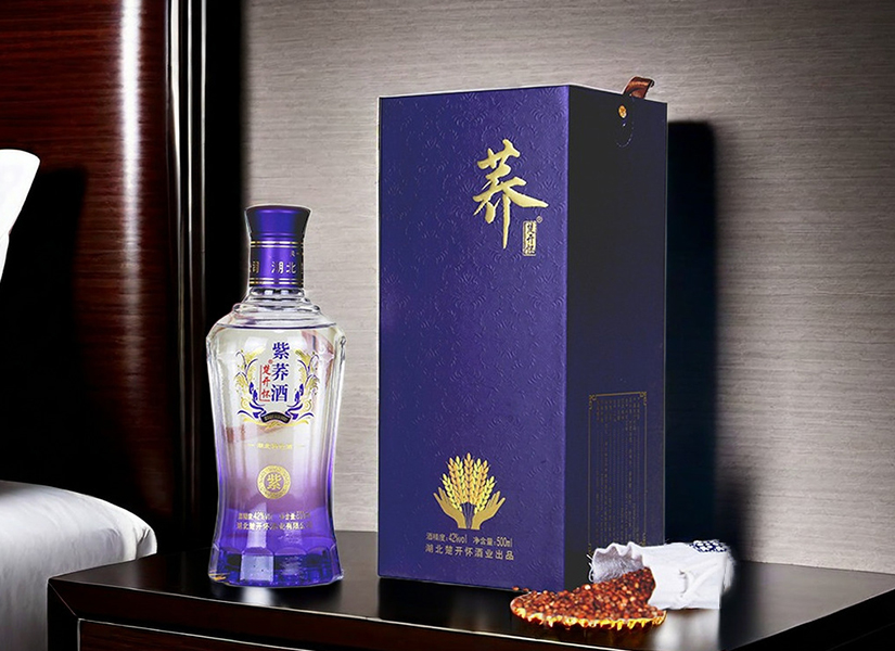 楚开怀紫荞酒，精选原料，独特品质