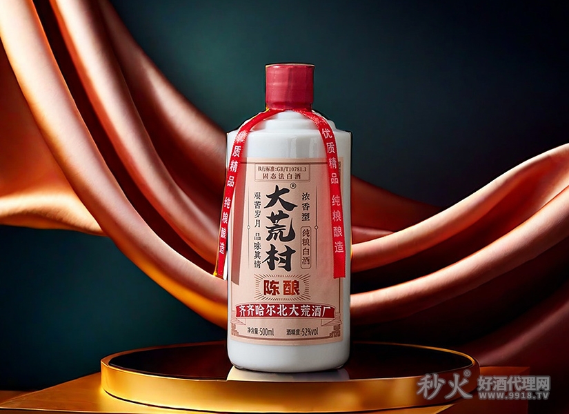 大荒村陈酿浓香型纯粮白酒