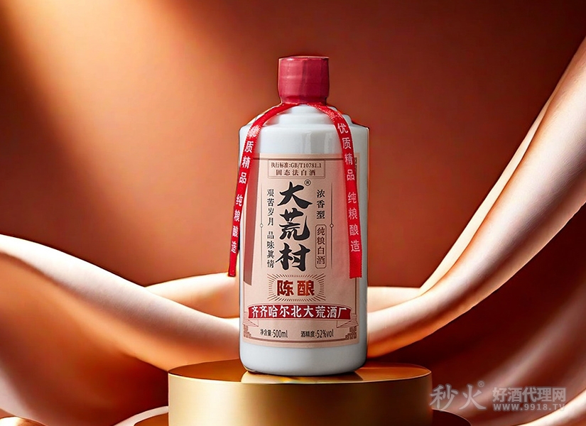 大荒村陈酿浓香型纯粮白酒